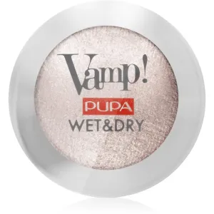 Pupa Vamp! Wet&Dry Ombre à paupières pour application sèche et humide effet nacré teinte 200 Luminous Rose 1 g