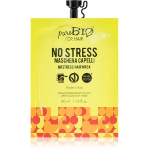 puroBIO Cosmetics No Stress masque revitalisant cheveux 40 ml