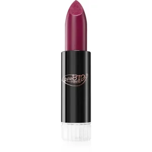 puroBIO Cosmetics Creamy Matte rouge à lèvres crémeux recharge teinte 102 Fucsia Scuro 4,4 g