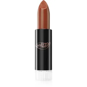 puroBIO Cosmetics Creamy Matte rouge à lèvres crémeux recharge teinte 105 Pesca Nude 4,4 g