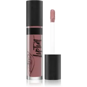 puroBIO Cosmetics Lip Tint rouge à lèvres liquide avec fini mat teinte 04 Cold Pink 4,8 ml