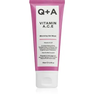 Q+A Vitamin A. C. E gel-masque rénovateur aux vitamines A, C, E 75 ml