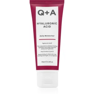 Q+A Hyaluronic Acid crème hydratante visage à usage quotidien 75 ml
