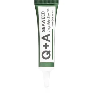 Q+A Seaweed Peptide gel illuminateur yeux avec des peptides 15 ml
