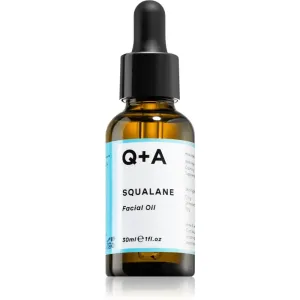 Q+A Squalane huile visage pour un effet naturel 30 ml