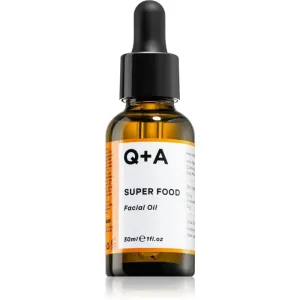 Q+A Super Food huile antioxydante jour et nuit visage 30 ml