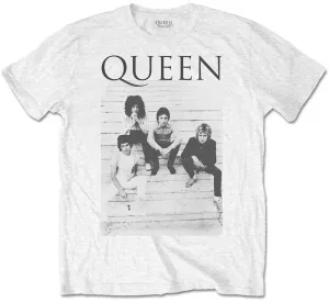 Queen T-shirt Stairs White L