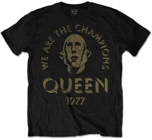 Queen T-shirt We Are The Champions Black L