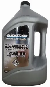 Quicksilver Verado FourStroke Engine Oil Synthetic Blend 25W50 4 L