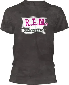 R.E.M. T-shirt Out Of Time Charcoal S