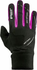 R2 Blizzard Gloves Black/Neon Pink M Gant de ski