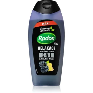 Radox Men Feel Wild gel de douche visage, corps et cheveux pour homme 400 ml