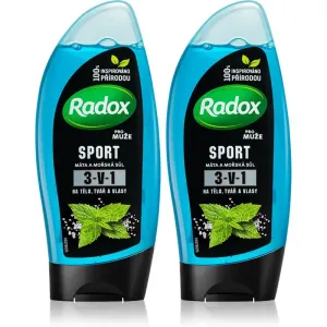 Radox Sport Mint & Sea Salt gel douche rafraîchissant (conditionnement avantageux)