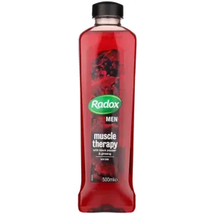 Radox Men Muscle Therapy bain moussant Black Pepper & Ginseng 500 ml