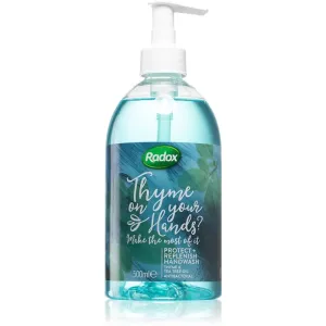 Radox Thyme on your hands? savon liquide au composant antibactérien 500 ml #128117