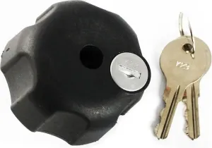 Ram Mounts Key Lock Knob with Brass Insert for B Size Socket Arms Housse, Etui moto smartphone / GPS