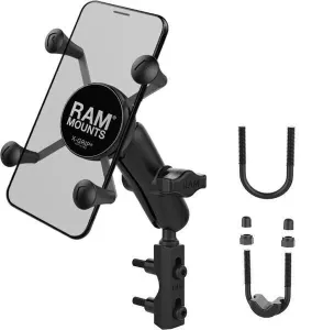 Ram Mounts X-Grip Phone Mount Brake/Clutch Reservoir Base Housse, Etui moto smartphone / GPS