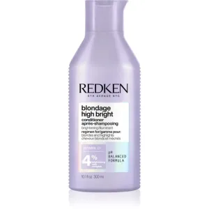 Redken Blondage High Bright après-shampoing éclaircissant pour cheveux blonds 300 ml