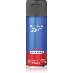 Reebok Move Your Spirit spray corporel énergisant pour homme 150 ml