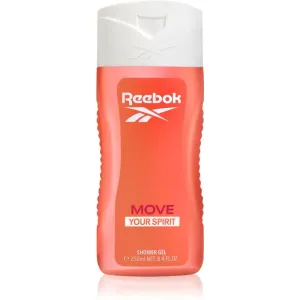Reebok Move Your Spirit gel de douche rafraîchissant pour femme 250 ml