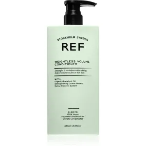 REF Weightless Volume Conditioner après-shampoing pour cheveux fins et mous pour des cheveux volumisés dès la racine 600 ml
