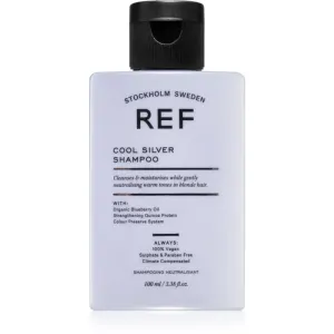 REF Cool Silver Shampoo shampooing argent anti-jaunissement 100 ml