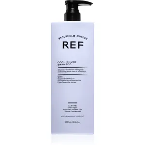 REF Cool Silver Shampoo shampooing argent anti-jaunissement 1000 ml