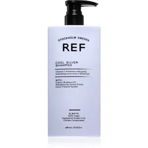 REF Cool Silver Shampoo shampooing argent anti-jaunissement 600 ml