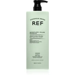 REF Weightless Volume Shampoo shampoing pour cheveux fins et plats pour des cheveux volumisés dès la racine 1000 ml
