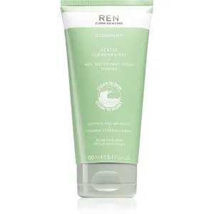 REN Evercalm Gentle Cleansing Gel gel nettoyant doux pour peaux sensibles et irritées 150 ml