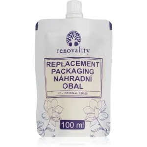 Renovality Original Series Replacement packaging huile de moringa pour peaux sensibles sujettes à l'acné 100 ml
