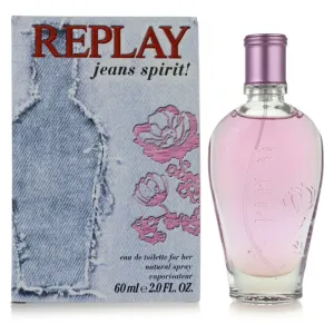 Replay Jeans Spirit! For Her Eau de Toilette pour femme 60 ml