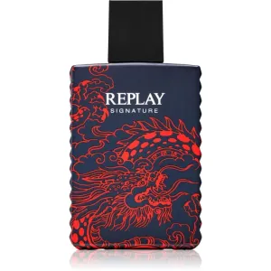 Replay Signature Red Dragon For Man Eau de Toilette pour homme 100 ml
