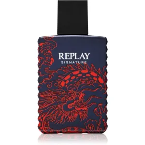 Replay Signature Red Dragon For Man Eau de Toilette pour homme 50 ml
