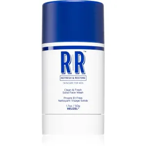 Reuzel Refresh And Restore Clean And Fresh savon nettoyant solide visage pour homme 50 g