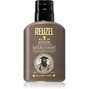 Reuzel Refresh No Rinse Beard Wash shampoing pour barbe 100 ml