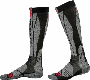 Rev'it! Chaussettes Socks Andes Light Grey/Red 39/41