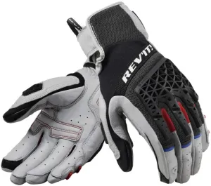 Rev'it! Gloves Sand 4 Light Grey/Black XL Gants de moto