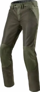 Rev'it! Trousers Eclipse Dark Green 4XL Regular Pantalons en textile