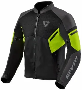 Rev'it! Jacket GT-R Air 3 Black/Neon Yellow L Blouson textile