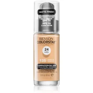 Revlon Cosmetics ColorStay™ fond de teint matifiant longue tenue pour peaux grasses et mixtes teinte 135 Vanilla 30 ml