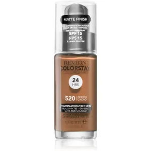 Revlon Cosmetics ColorStay™ fond de teint matifiant longue tenue pour peaux grasses et mixtes teinte 520 Cocoa 30 ml