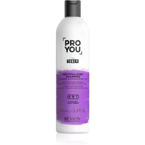Revlon Professional Pro You The Toner shampoing neutralisant les reflets jaunes pour cheveux blonds et gris 350 ml