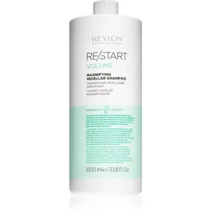 Revlon Professional Re/Start Volume shampoing micellaire volume pour cheveux fins et sans volume 1000 ml