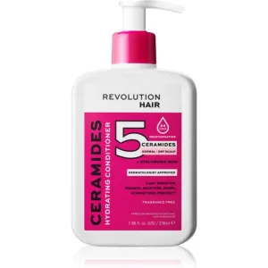 Revolution Haircare 5 Ceramides + Hyaluronic Acid après-shampoing hydratant aux céramides 236 ml