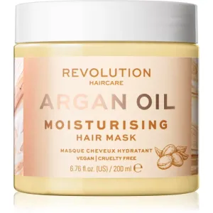 Revolution Haircare Hair Mask Argan Oil masque hydratant nourrissant intense pour cheveux 200 ml