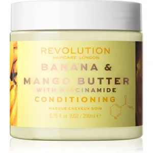 Revolution Haircare Hair Mask Banana & Mango Butter masque traitement intense pour cheveux 200 ml
