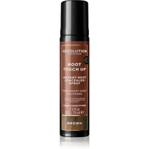 Revolution Haircare Root Touch Up spray instantané effaceur de racines teinte Brown 75 ml