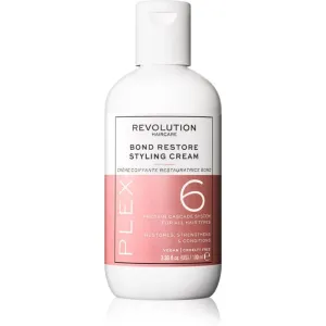 Revolution Haircare Plex No.6 Bond Restore Styling Cream soin régénérant sans rinçage pour cheveux abîmés 100 ml