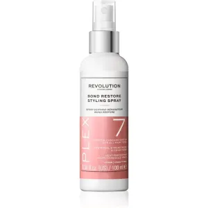 Revolution Haircare Plex No.7 Bond Restore Styling Spray après-shampoing régénérant en spray pour cheveux exposés à la chaleur 100 ml